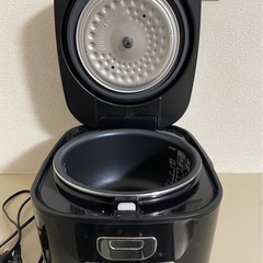 炊飯器 アイリスオーヤマ RC-MC30-B 3合 動作OKの画像