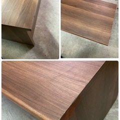 木製　座卓　文机　ローテーブル　幅約100cm 奥行約45cm 高約42.5cmの画像