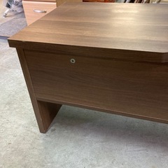 木製　座卓　文机　ローテーブル　幅約100cm 奥行約45cm 高約42.5cmの画像