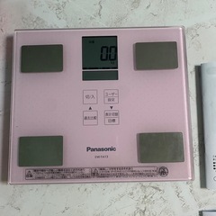 Panasonic 体組成計＆ナノケアスチーマーセット 美品の画像