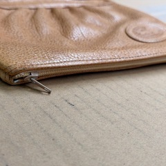 cooch⭐️レザーがま口ポーチ⭐️激レア⭐️の画像