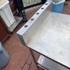 ステンレス作業台 業務用 置台　調理台 店舗　 厨房の画像