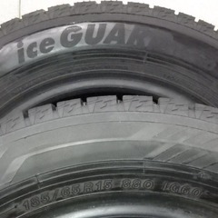 185/65R15 ヨコハマ ICEGUARD IG60 2024年製 スタッドレス 4本SETの画像