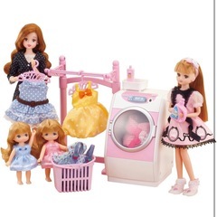 リカちゃんのくるくる洗濯機の画像