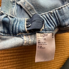 ジョガー　デニムパンツ　120センチの画像