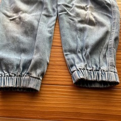 ジョガー　デニムパンツ　120センチの画像