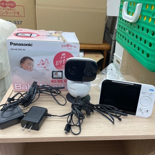 ベビーモニター　Panasonic KX-HC705-W