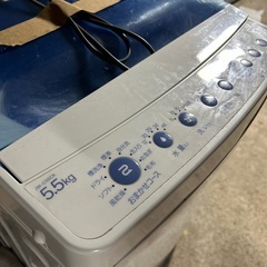 洗濯機 2018年製 5.5kgの画像