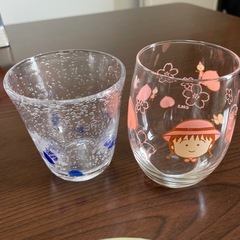 お皿、グラス2点の画像