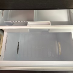 【富山市内配送設置無料！】【330L】冷蔵庫　右開き 三菱 MR-CX33H ダークブラウン 2022年製の画像