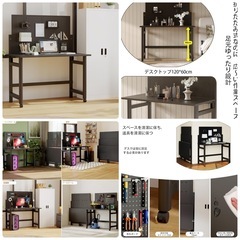 ★折りたたみ作業台★ワークベンチ★ワークテーブル★キャスター付き★ガレージ★万能作業台★耐荷重150kg★幅120×奥行60cmの画像