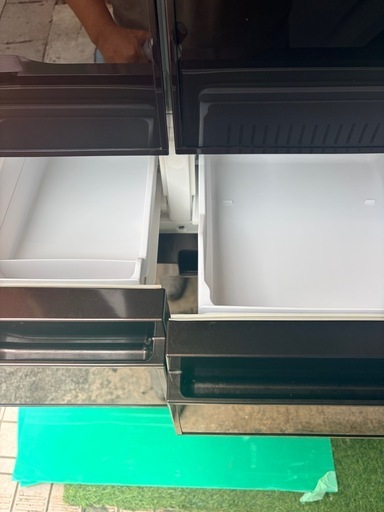 訳アリ！日立 475L 大型冷蔵庫 R-C4800 黒 2013年製 動作OK