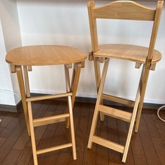 カウンターチェア/2脚セットの画像