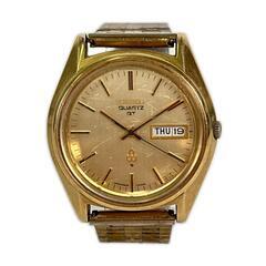 正常可動 SEIKO セイコー 3803-7031 腕時計 QUARTZ QT GAP GOLD ギャップゴールド ゴールド 時計 ヴィンテージ メンズの画像