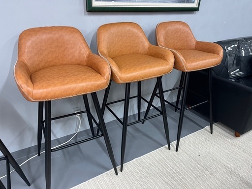 【?未使用品?】カウンターチェア　8脚セット　カウンタースツール　スツール　高座チェア