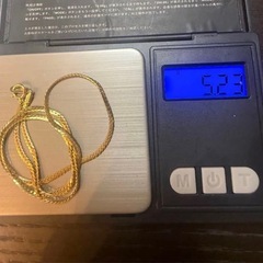 K18ネックレスの画像