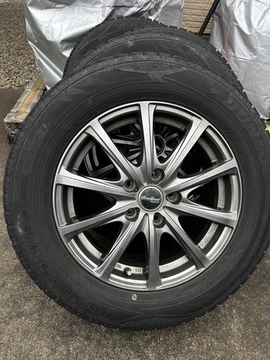 ブランド】DUNLOP (タイヤ)、EuroSport (ホイール) 【カテゴリ】スタッドレスタイヤ、ホイールセット 【タイヤサイズ】