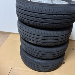 夏タイヤ ホイール セット ダイハツ純正ホイール ヨコハマ 13インチの画像