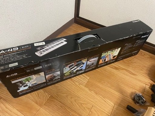 5000円 / Roland MIDIキーボード A-49 BK（箱付き） / 杉並区 1階・対面引取