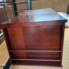 （急ぎ）引き出し付き折り畳み文机の画像