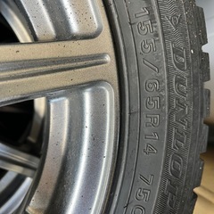 スタッドレス155-65-r14❗️の画像