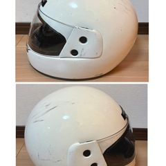 FIELD STONES フルフェイスヘルメット ホワイトの画像