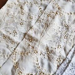 レースカーテン。の画像