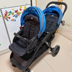 Joie ジョーイ 2人乗りベビーカーの画像