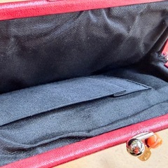 当時物⭐️レザー⭐️がま口ポーチ⭐️他にもたくさんあります!の画像