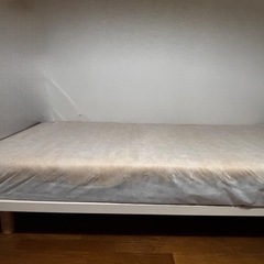 無印良品脚付きマットレスの画像