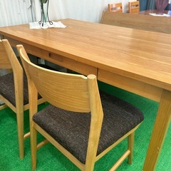 引き出し付きダイニングセット/ベンチ付きの画像