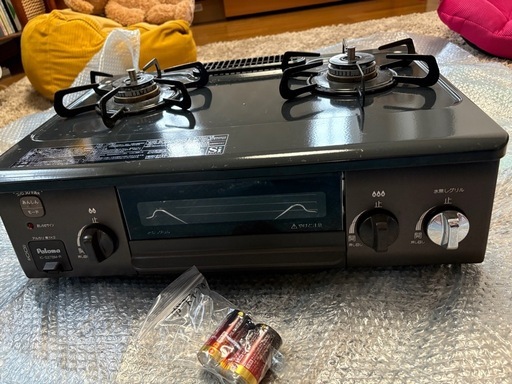 【決まりました】パロマ ガステーブル 都市ガス 右強火 IC-S37BM-1R 