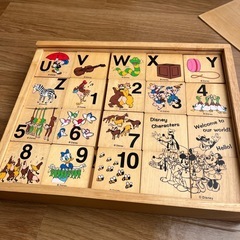 ディズニー  積み木の画像