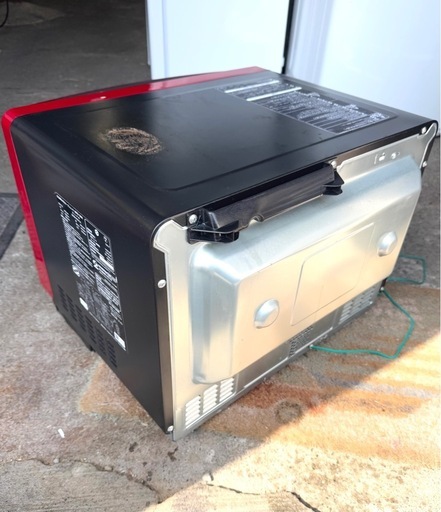 札幌市内配送可 動作良好 訳あり品 21年製 日立 HITACHI ヘルシーシェフ 31L スチームオーブンレンジ MRO-S8X-R