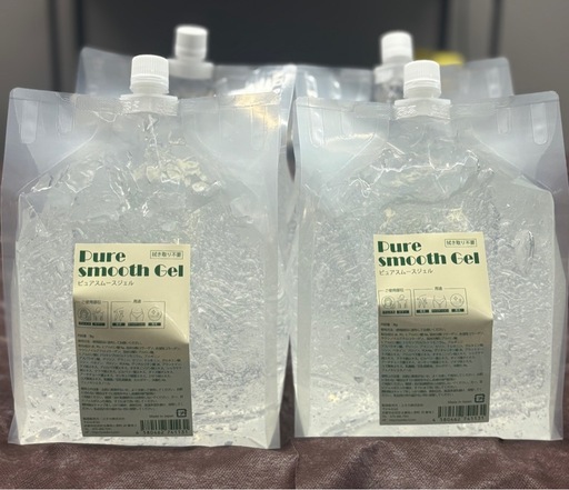 【大容量3kg×4袋】拭き取り不要ジェル 業務用 脱毛・キャビ・痩身対応