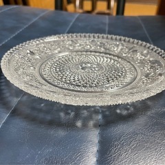 レース柄 プレート ガラスの画像