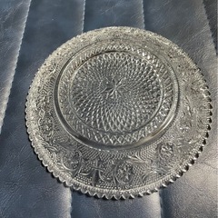 レース柄 プレート ガラスの画像