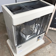 札幌市内配送可 燃焼確認済み 美品 24年製 サンポット カベック 煙突式輻射石油ストーブ KRH-4811KL C 木造13畳/コンクリート20畳 の画像