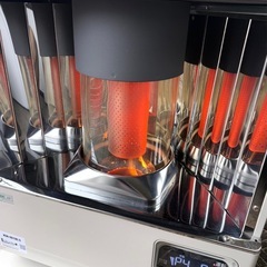 札幌市内配送可 燃焼確認済み 美品 24年製 サンポット カベック 煙突式輻射石油ストーブ KRH-4811KL C 木造13畳/コンクリート20畳 の画像