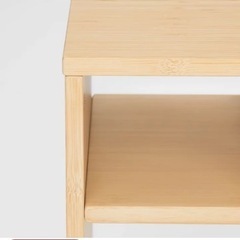 IKEA/イケア　竹製　SORUDDEN ソールデン サイドテーブルの画像