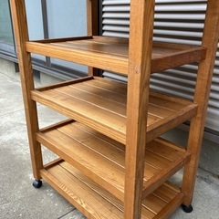 【取引中】　木製カウンター　キッチン　花台　　多目的の画像