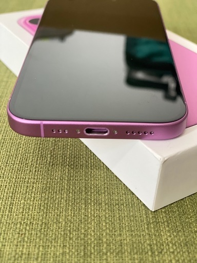 Apple iPhone 16 ピンク 本体　箱付き‼️美品‼️