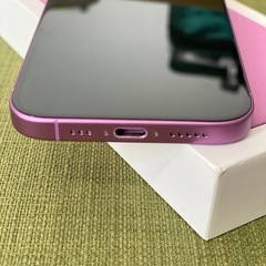 Apple iPhone 16 ピンク 本体　箱付き‼️美品‼️の画像