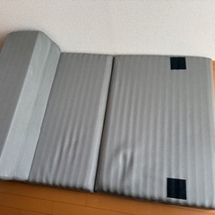 ニトリ ソファになるマットレス シングル 折りたたみ 1年未満の画像