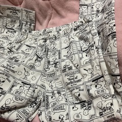 スヌーピー　新品　ズボン　パジャマ　部屋着に　の画像