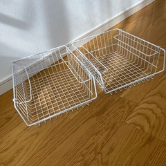 【お譲り先決定】カゴ3個セットの画像