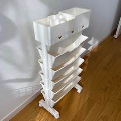 スリムワゴン  マガジンラック　収納の画像