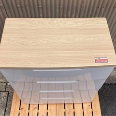 アイリスオーヤマ　ウッドトップチェスト　の画像