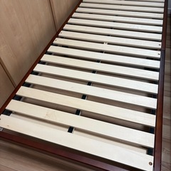 シングル　マットレス　ベッド　セットの画像