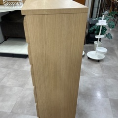 6段チェスト　ニトリ　ナチュラル WISH2 の画像